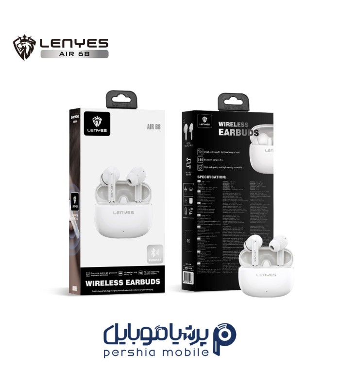 هدفون بیسیم لنیز مدل AIR 68