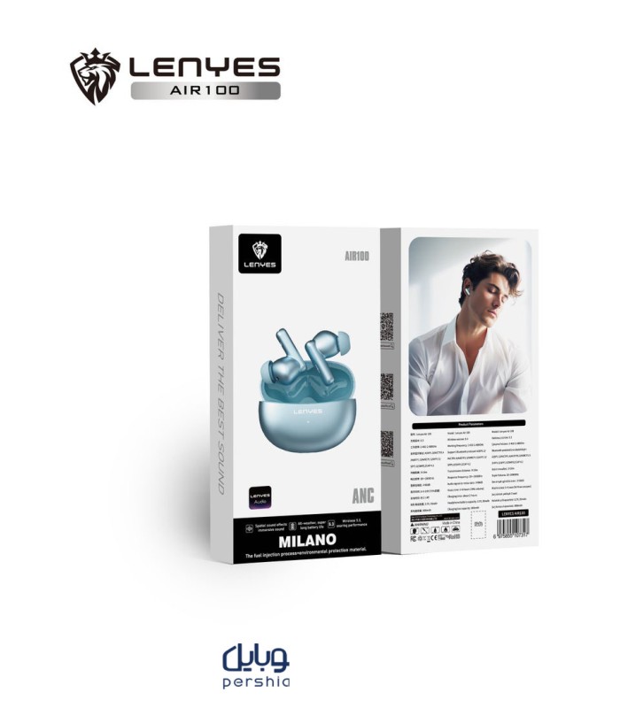 هدفون بیسیم لنیز مدل AIR 100