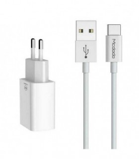 شارژر دیواری مک دودو مدل CH-6721 به همراه کابل تبدیل USB-C