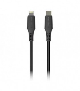 کابل تبدیل USB-C به لایتنینگ پاورولوجی مدل P12CLV2BK طول 1.2 مترابزار ارتباط