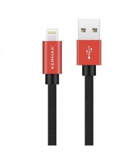 کابل تبدیل USB به لایتنینگ کرمکس مدل KMC طول 1 متر