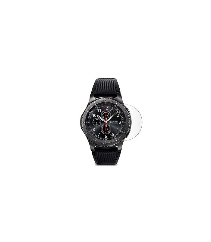 محافظ صفحه نمایش شیشه ای مدل تمپرد مناسب برای ساعت هوشمند سامسونگ مدل Gear S3محافظ صفحه نمایش