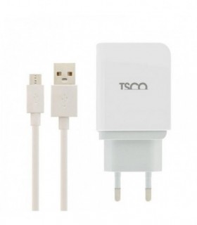 شارژر دیواری تسکو مدل TTC 59 به همراه کابل تبدیل microUSB