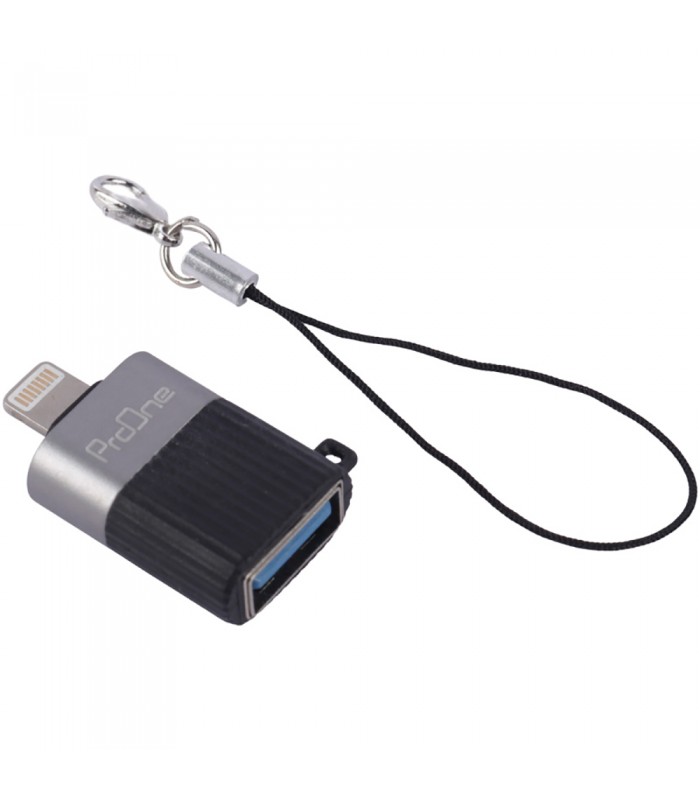 مبدل USB OTG به لایتنینگ پرووان مدل PCO05 PROONE(گارانتی 6 ماهه شرکت کاوان)