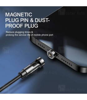 کابل مگنتی لایتنینگ 1.2 متر جویروم Joyroom magnetic USB -