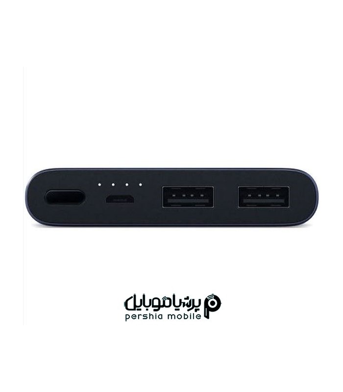 پاوربانک شیائومی مدل PLM09ZM ظرفیت 10000 میلی آمپر ساعت