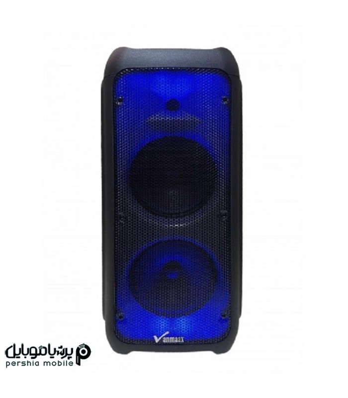 اسپیکر چمدانی بلوتوثی رم و فلش خور Vanmaax MAX-1100