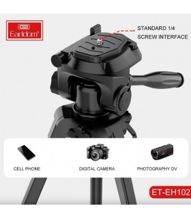 سه پایه دوربین ارلدام مدل ET-EH102
