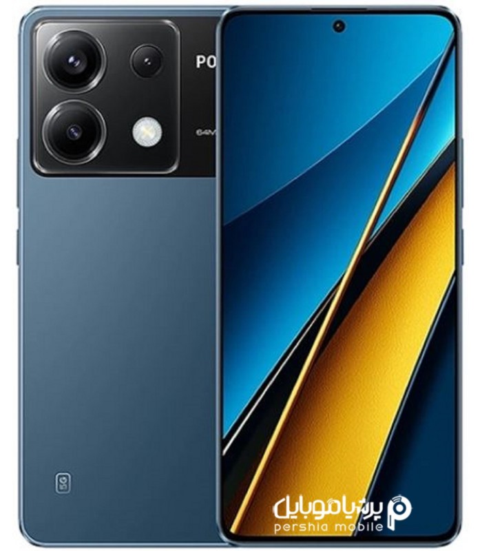 گوشی شیائومی مدل Poco X6 5G  حافظه 256 رم 8 گیگابایت ا Xiaomi Poco X6  5G 256/8 GB